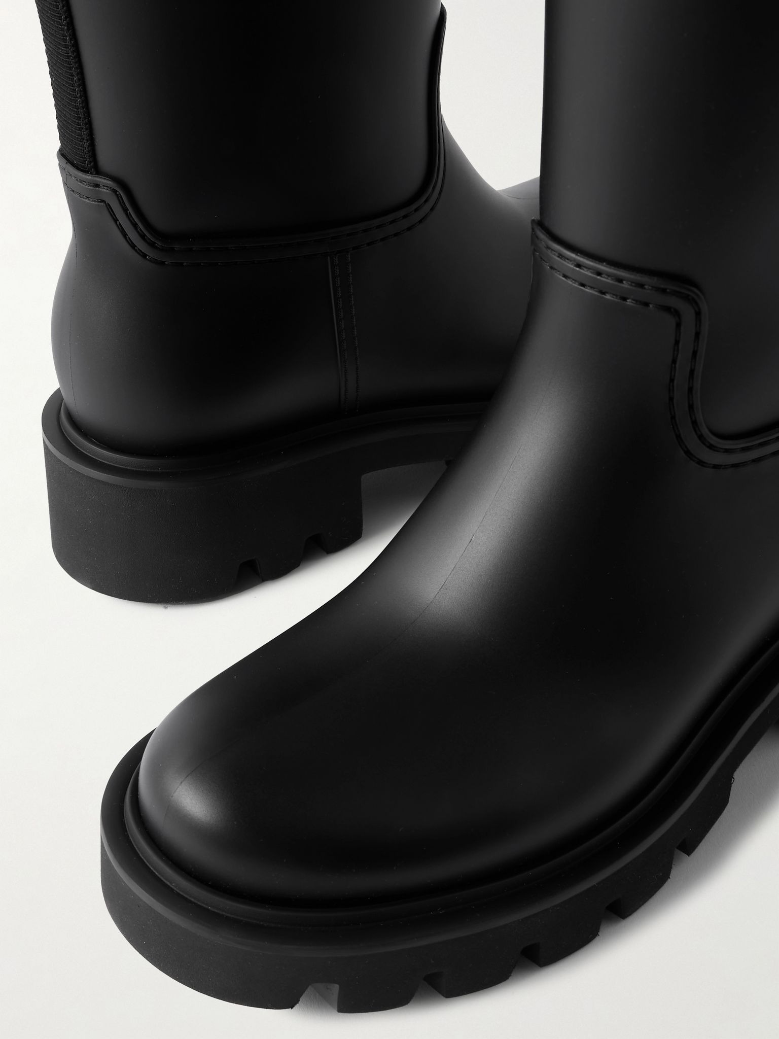 Kickstream PVC and shell knee boots Black - 4