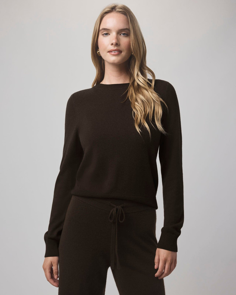 Tori Cashmere Crewneck Sweater 1