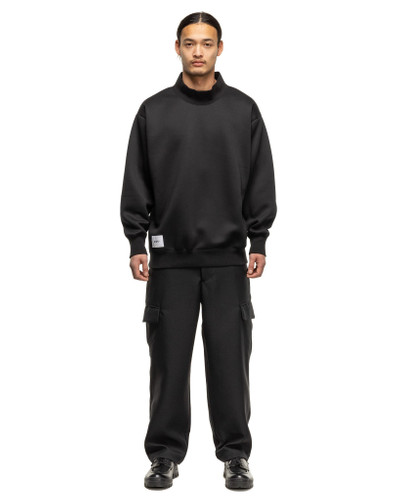 WTAPS Mock Neck / Sweater / Poly. Fortless BLACK outlook