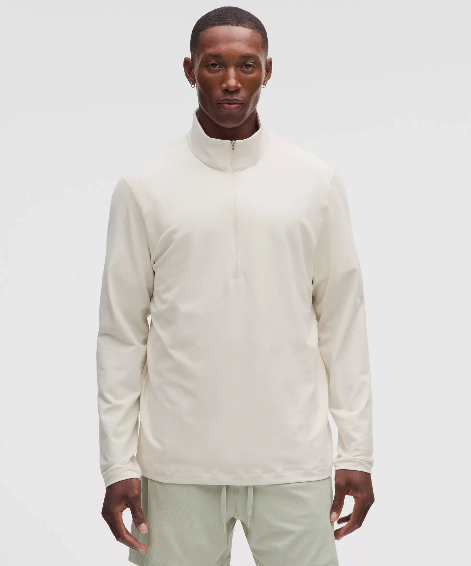 Mesh Soft Jersey Half Zip - 1