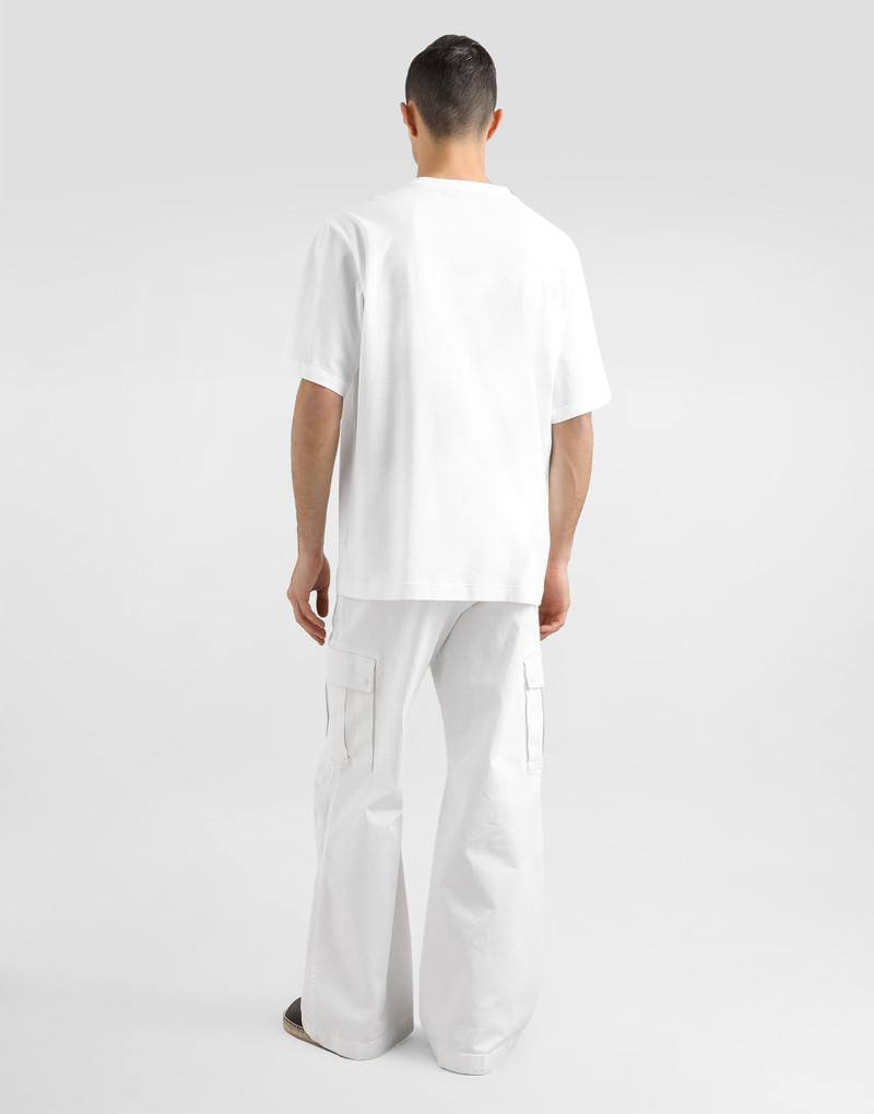 Cotton T-shirt with patch 3