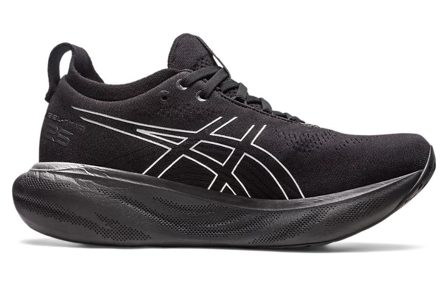 (WMNS)ASICS Gel-Nimbus 25 Platinum 'Black Pure Platinum' 1012B435-001 - 2