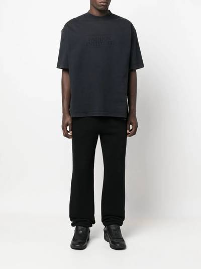 BALENCIAGA Fashion Institute print T-shirt outlook