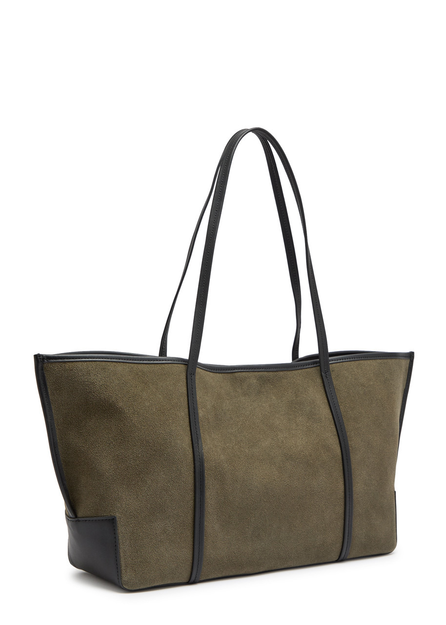 ST. Agni Bateau Large Suede Tote bag - 2