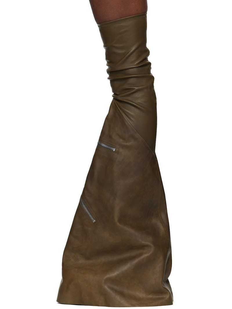 Khaki Porterville Cargowedge Boots 3