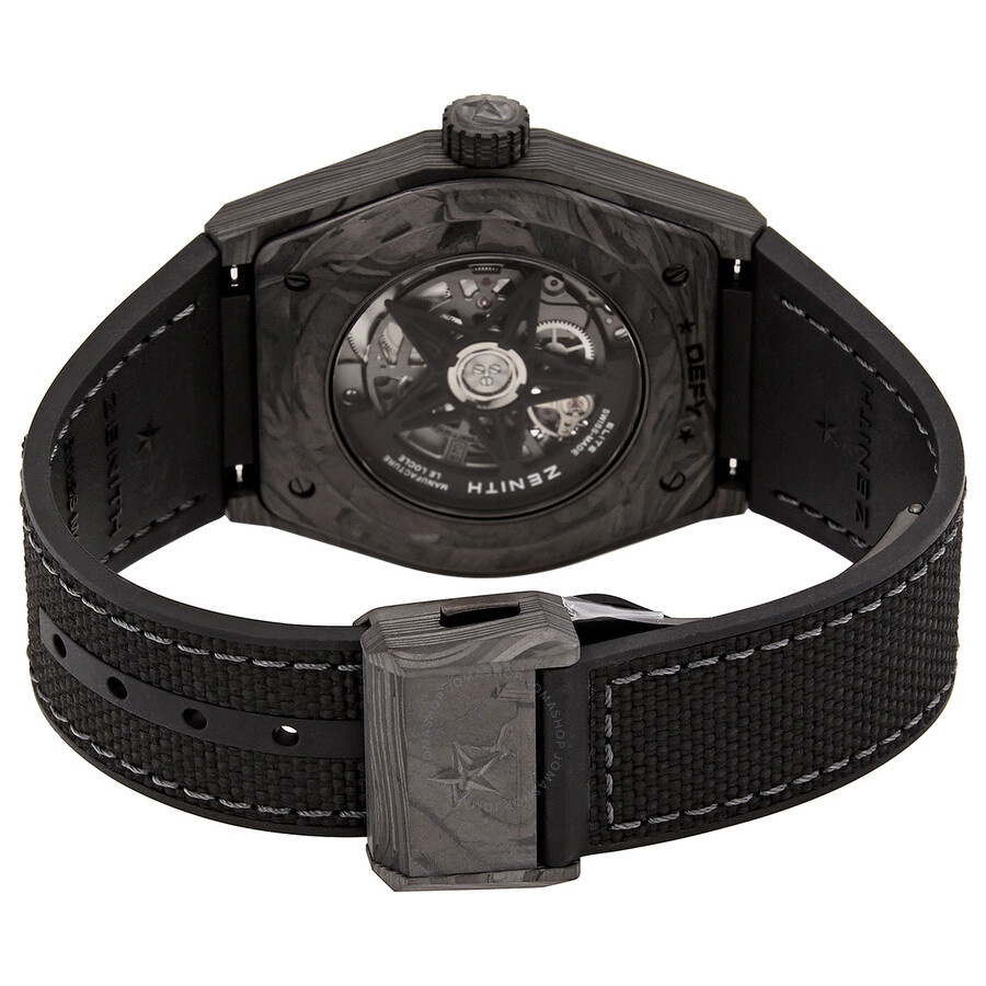 Zenith Defy Classic Black Carbon Automatic Men's Watch 10.9000.670/80.R795 - 3