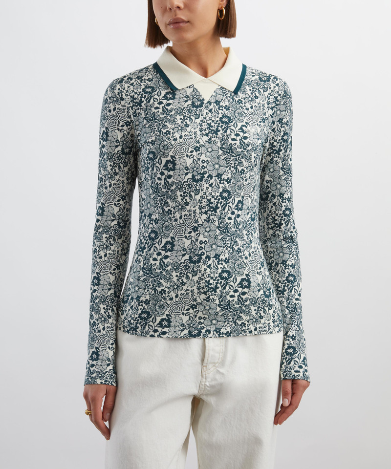 adidas x Liberty London AOP Long-Sleeve Top outlook