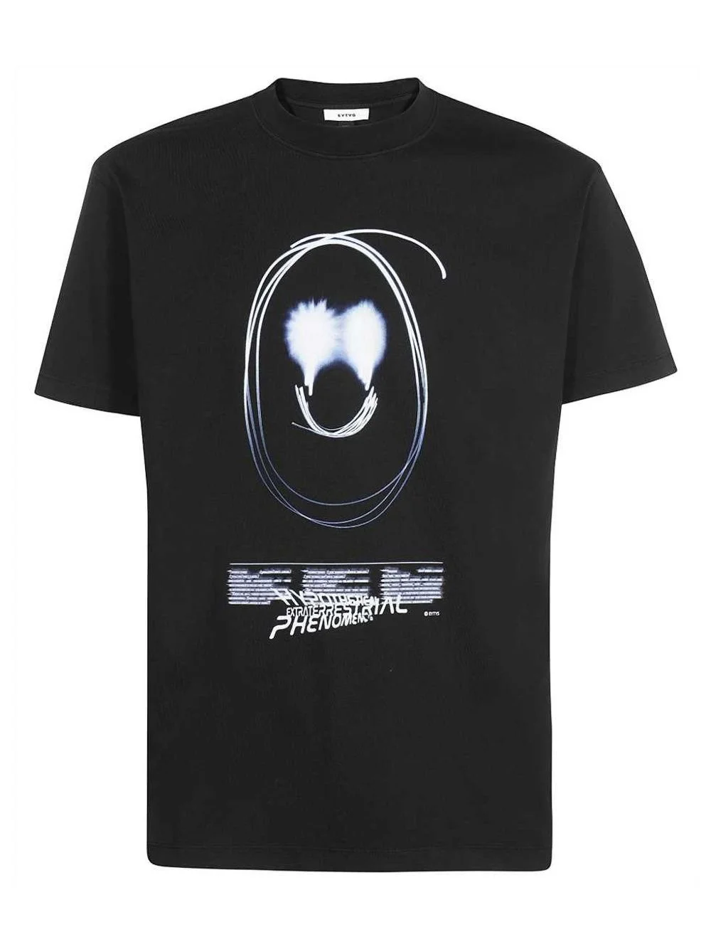 printed cotton T-shirt - 1