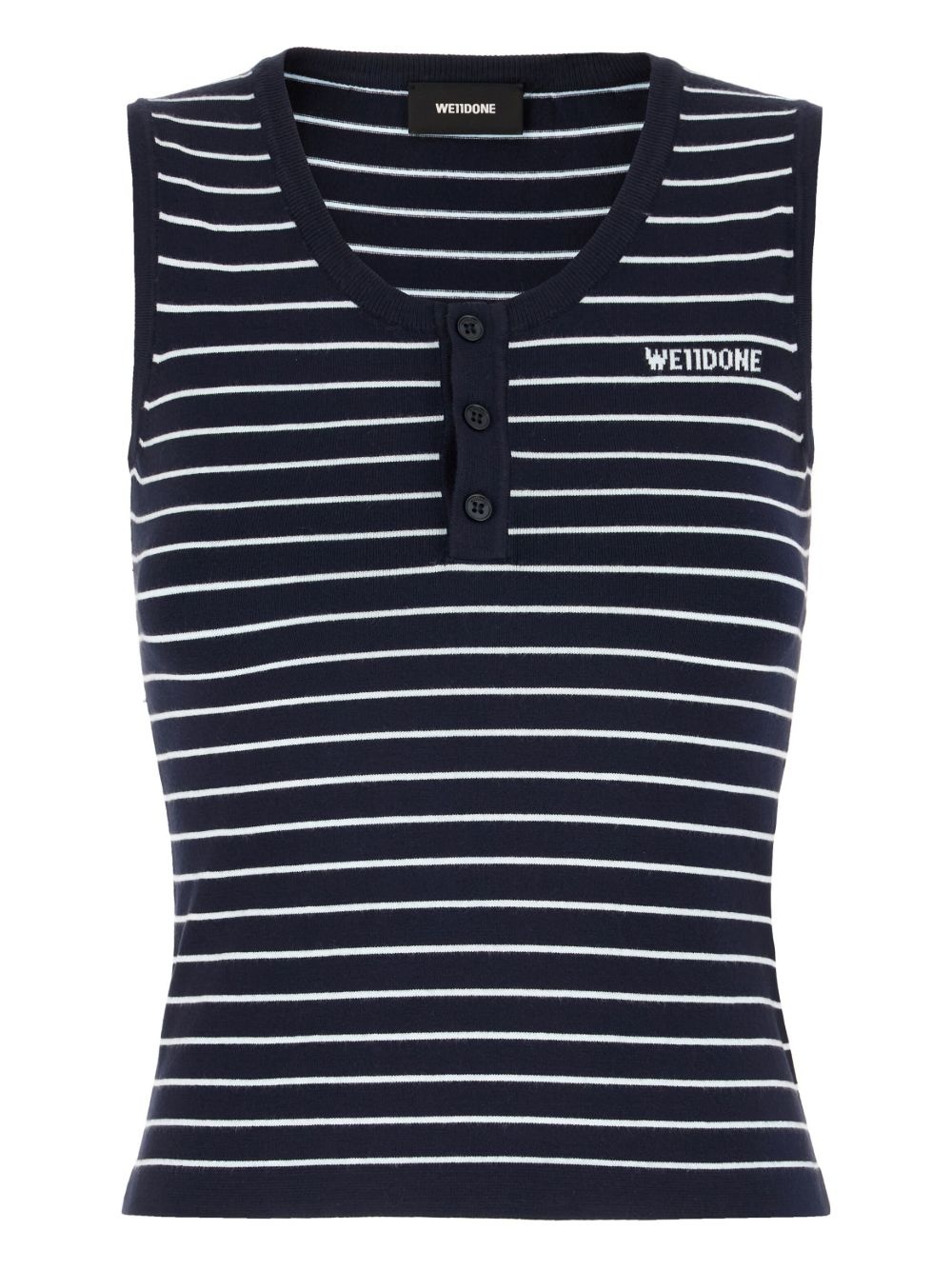 striped sleeveless top - 2