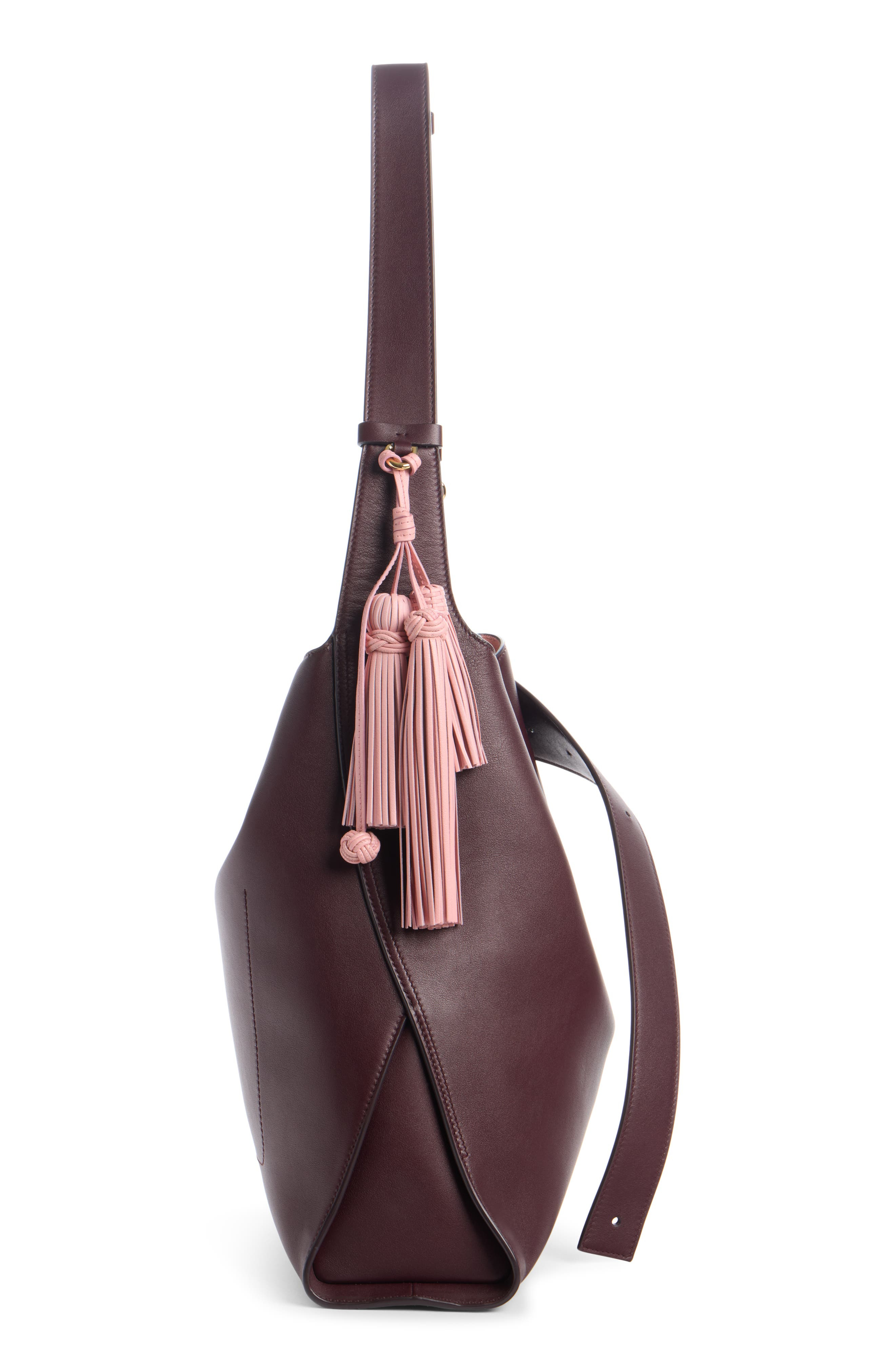 Givenchy Medium Day Leather Hobo Bag in Burgundy at Nordstrom - 4