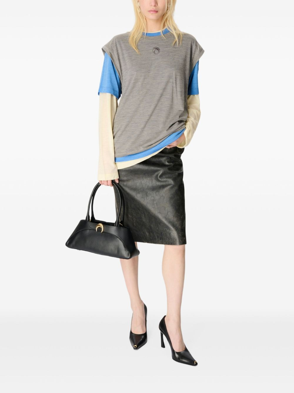 layered T-shirt - 2