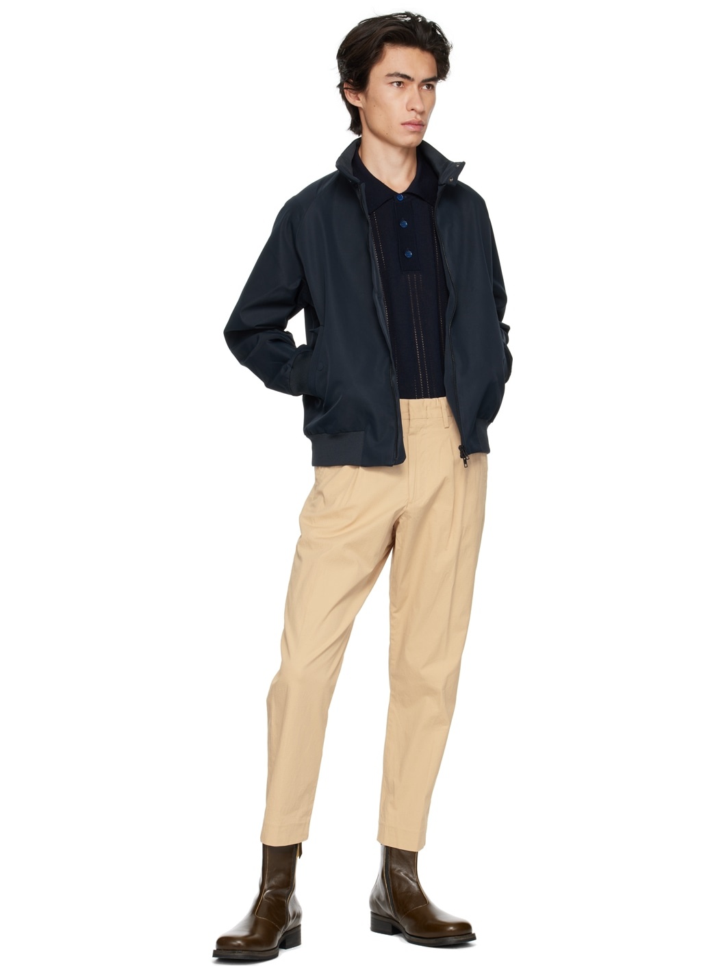 Navy Dawson 1430 Bomber Jacket - 4