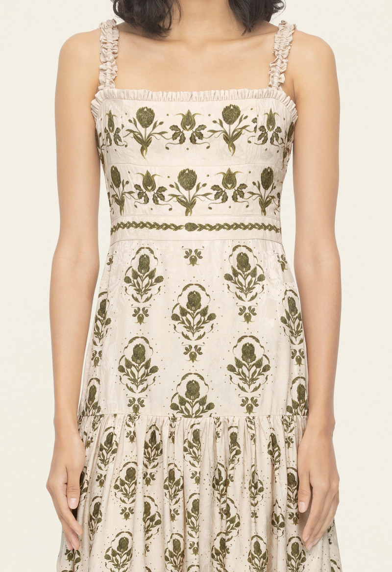 Níspero Relato Midi Dress 7