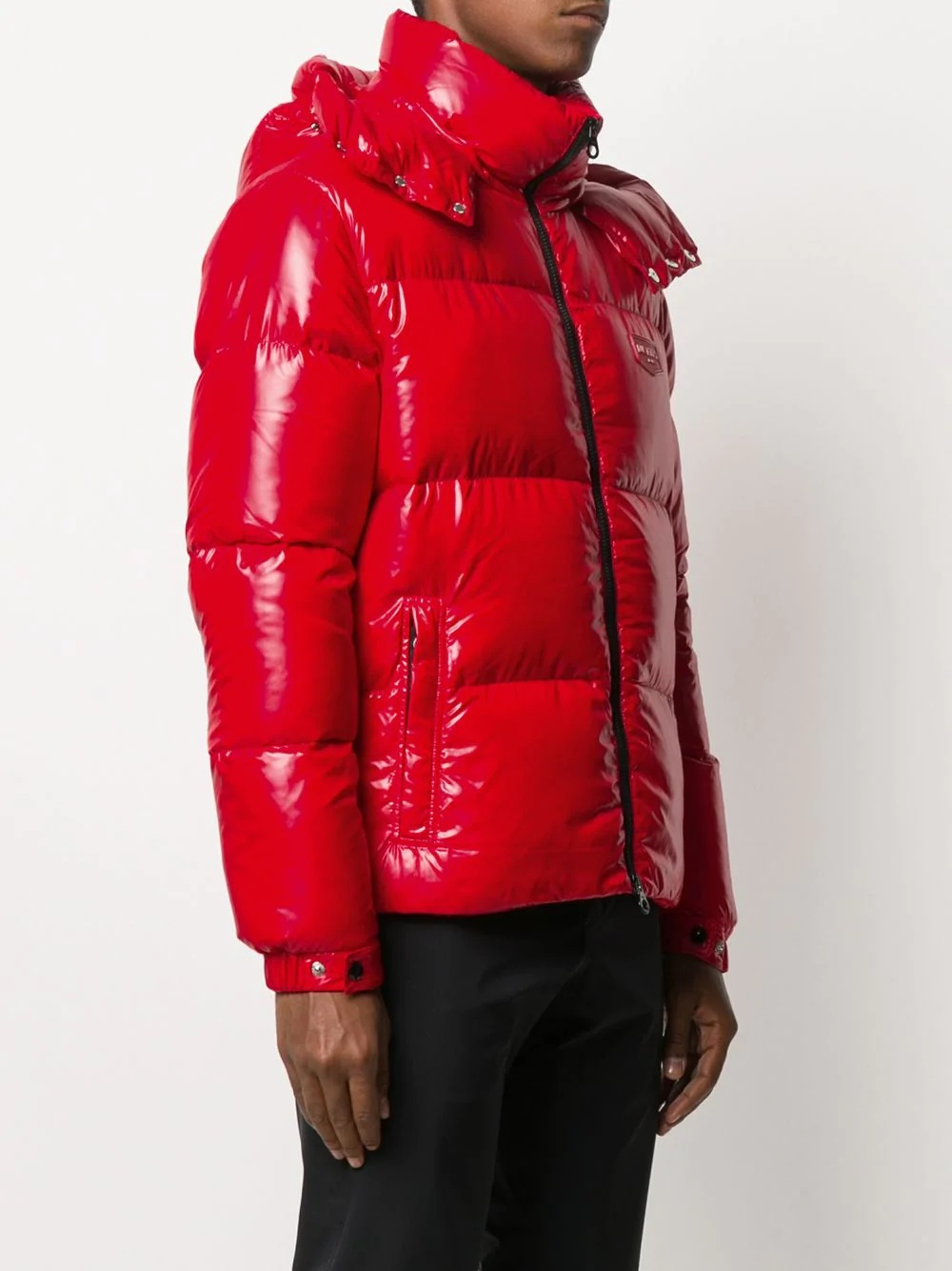 hooded puffer jacket  - 3