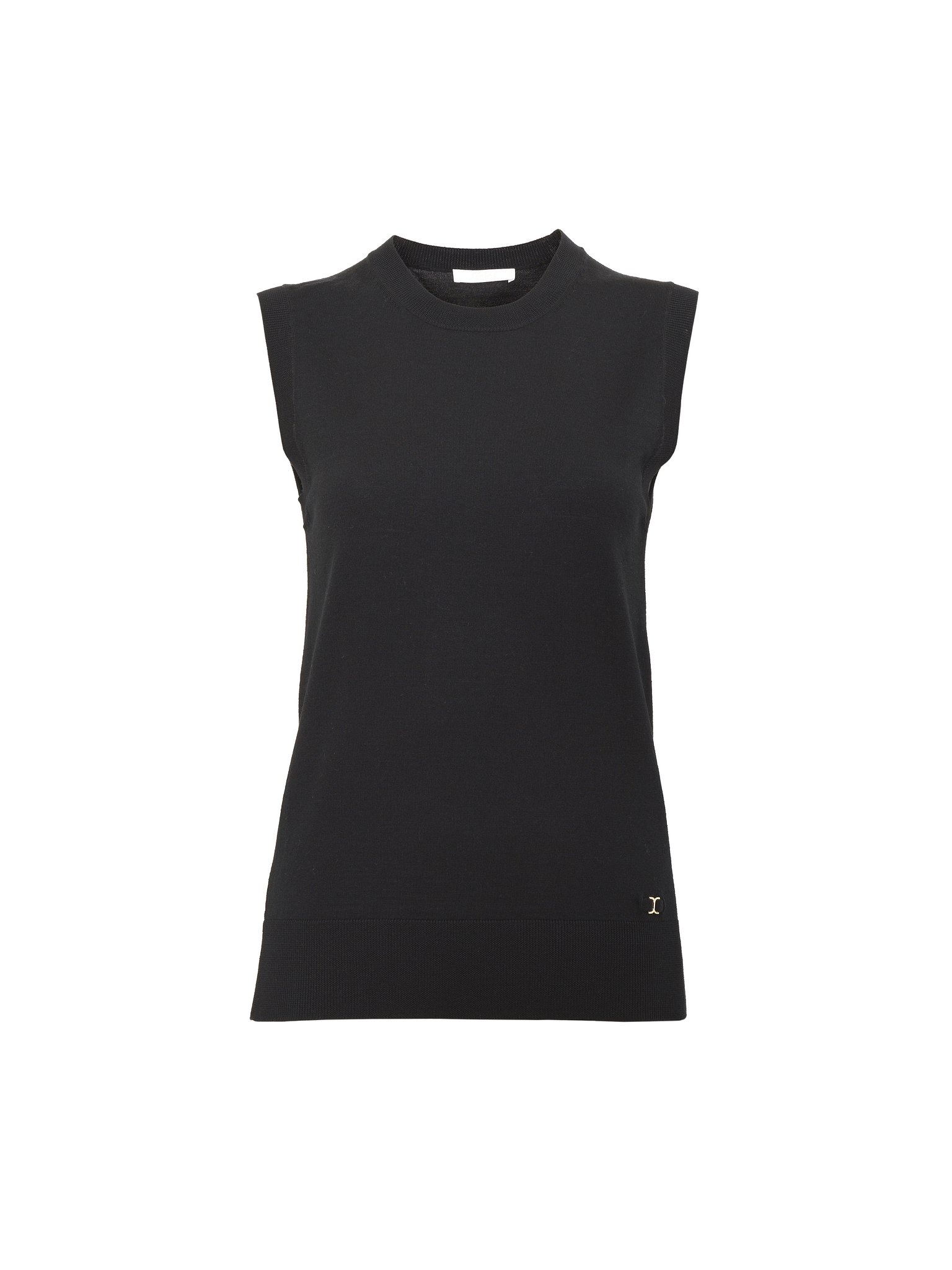 SLEEVELESS SWEATER - 1