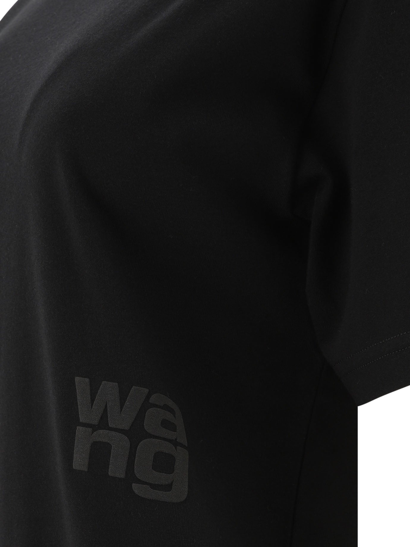 Alexander Wang Essential Jsy Ss Tee W/ Puff Logo & Bound Neck - 4