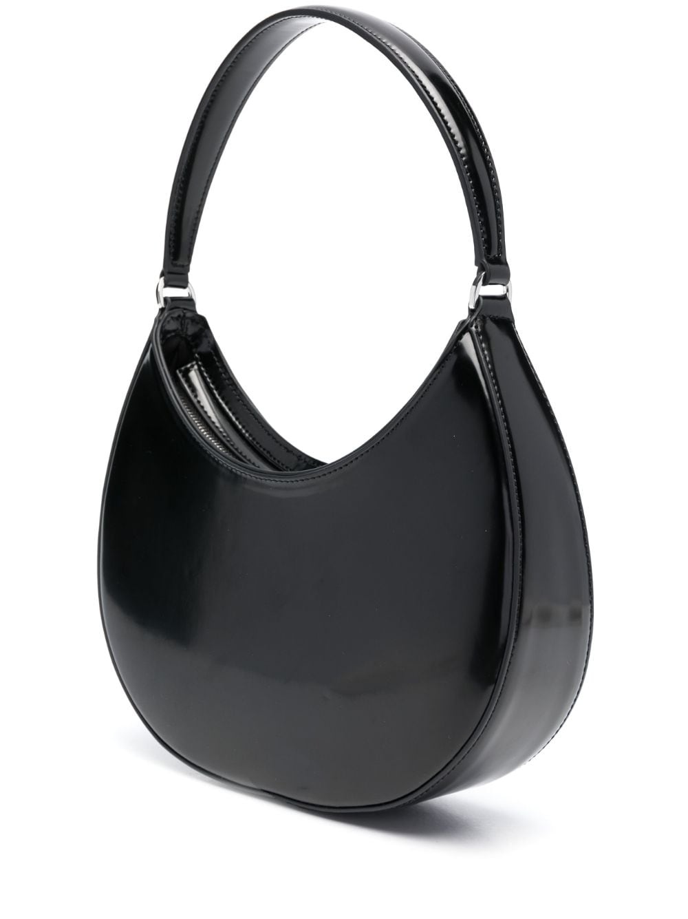 logo-debossed faux-leather hobo bag - 3