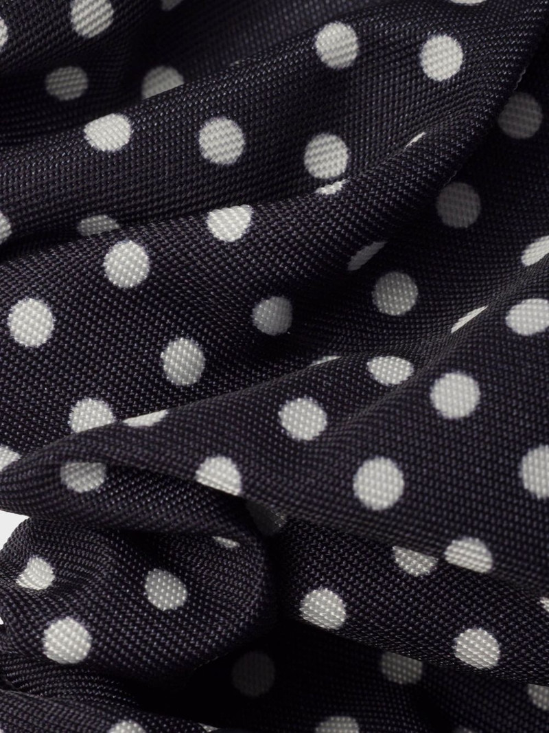 Prada polka dot hair scrunchie outlook