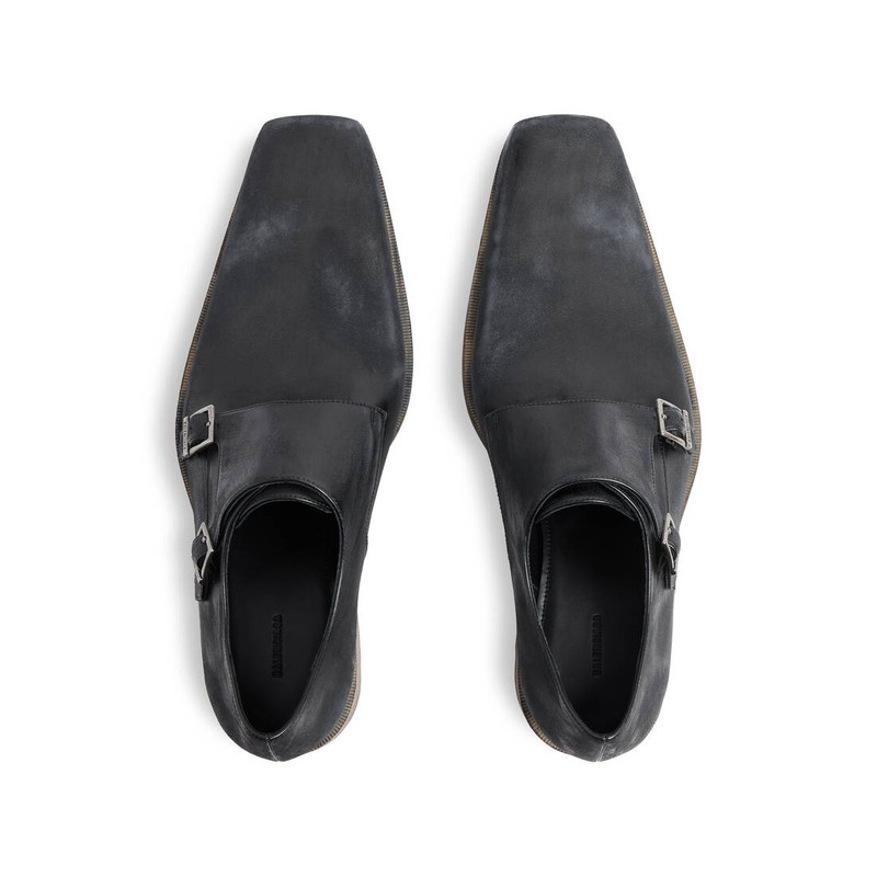 Men's Monsieur Monk Derby in Black 6