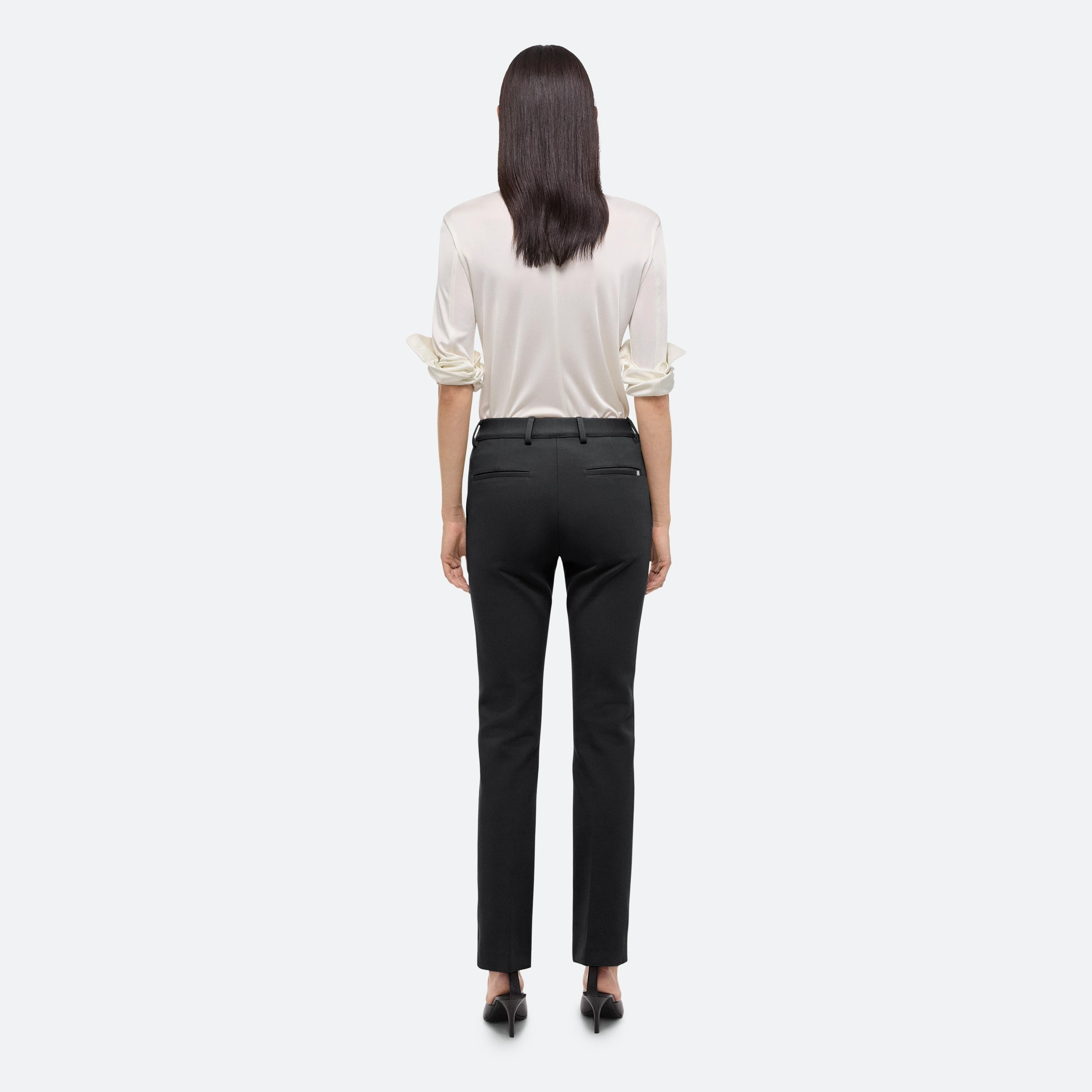 SLIM ZIP PANTS - 5