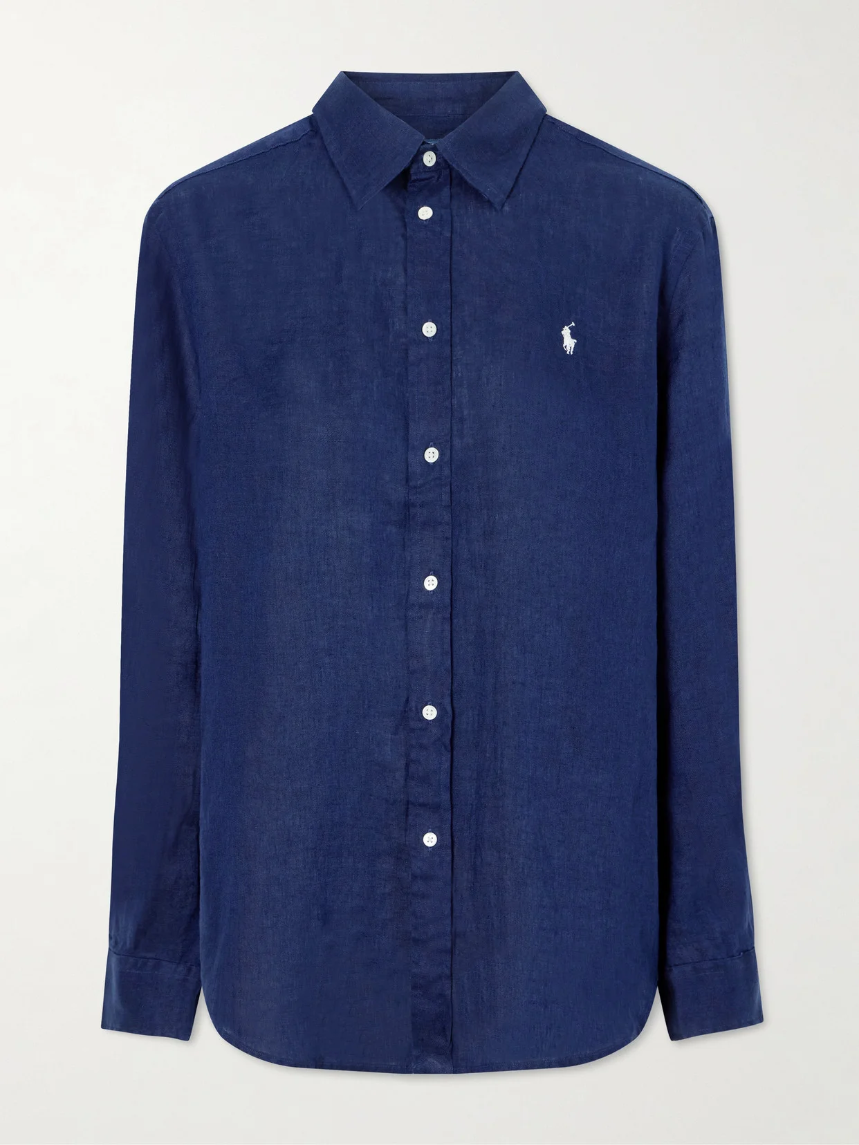 Embroidered Linen Shirt - 1