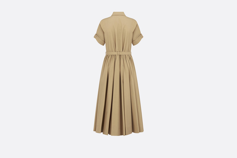 Belted Mid-Length Dress 2