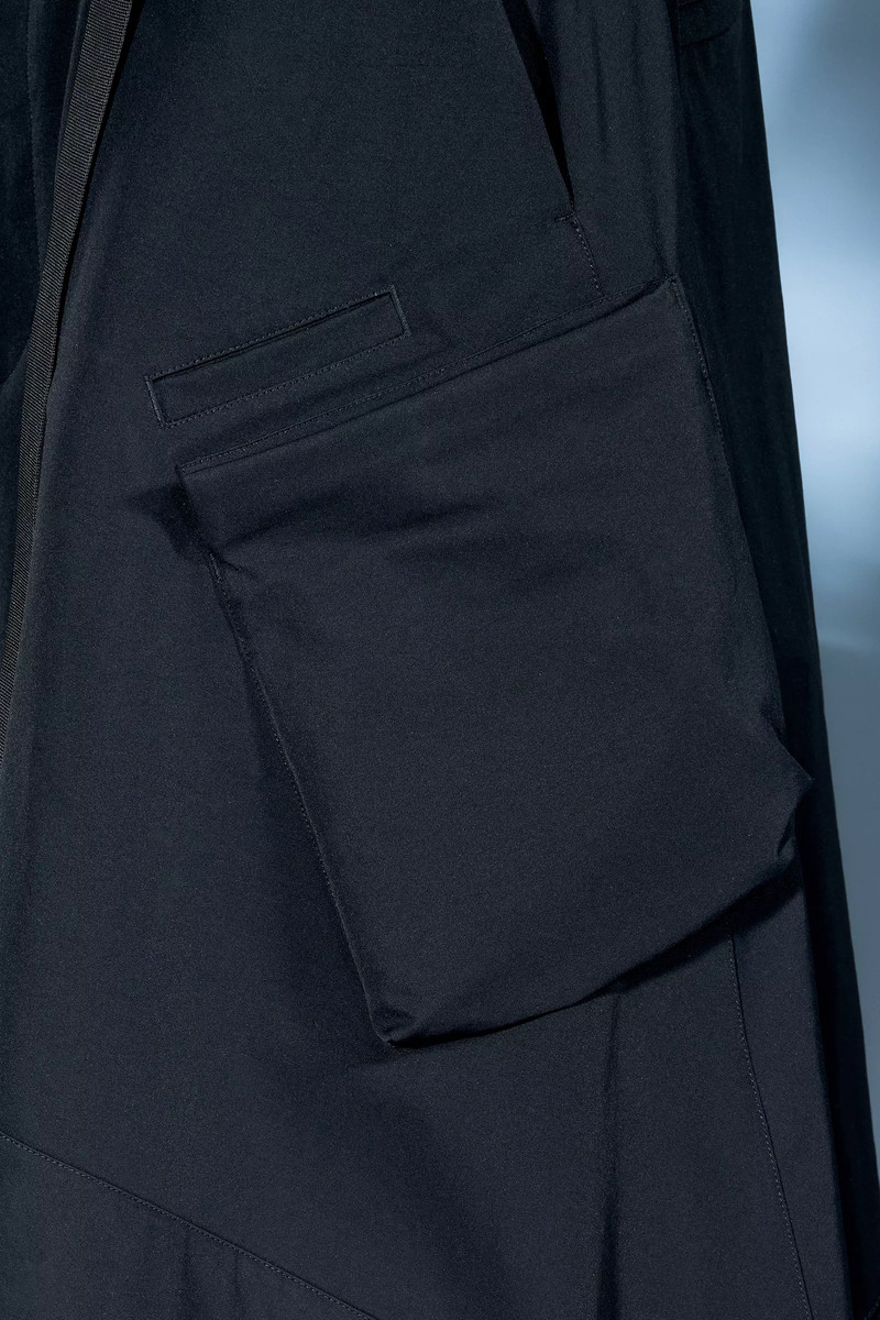 SK30-DS Convert Cargo Skirt BLACK 32