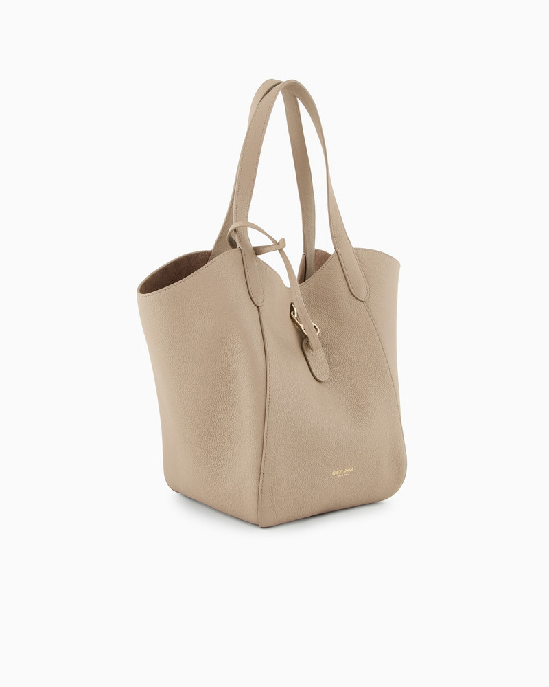 GIORGIO ARMANI MEDIUM PEBBLED 리더 outlook