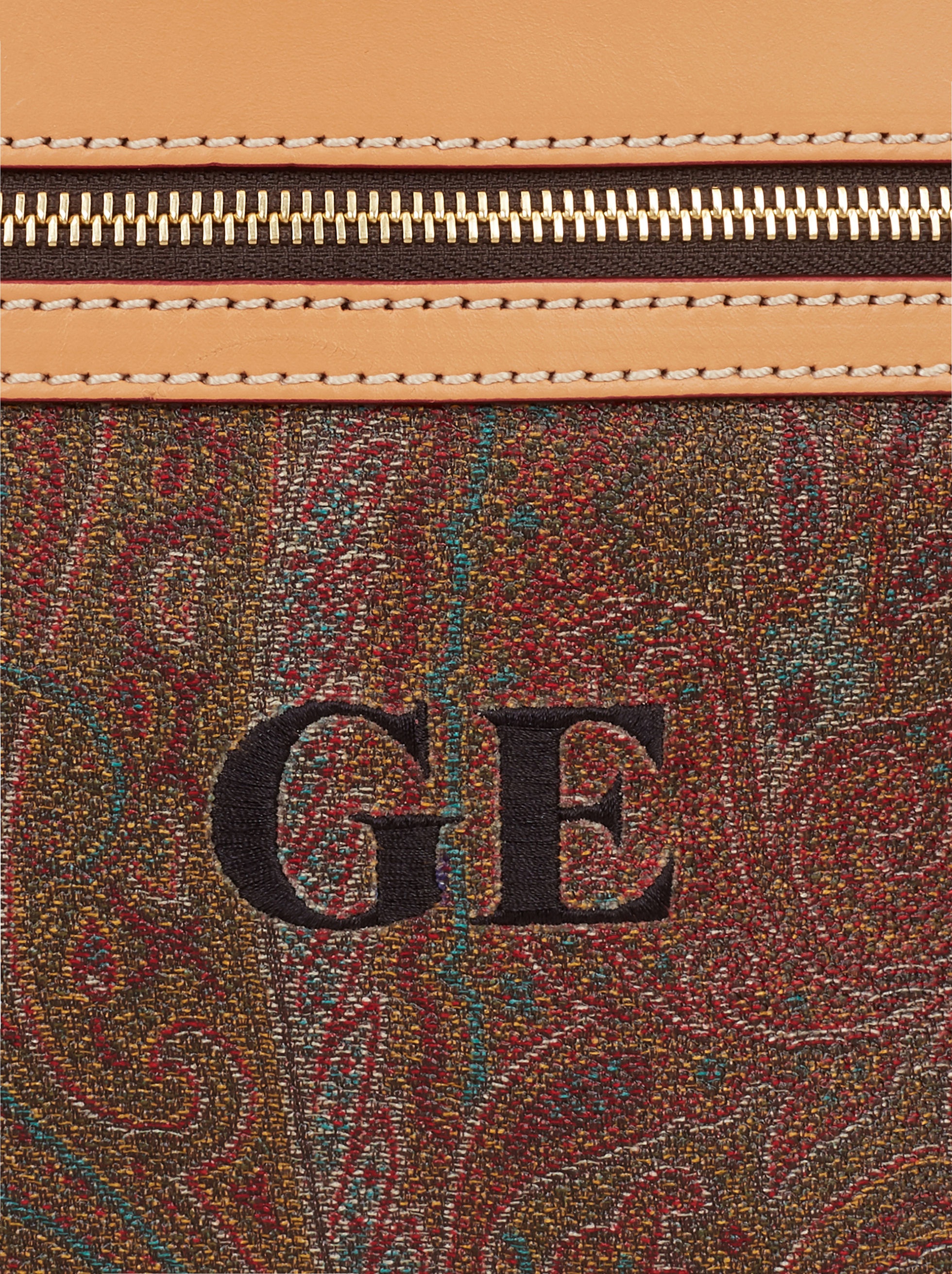 PAISLEY JACQUARD BACKPACK - 4