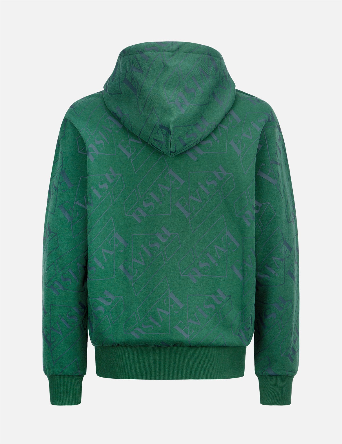 ALLOVER LOGO PRINT HOODED SWEATSHIRT - 2