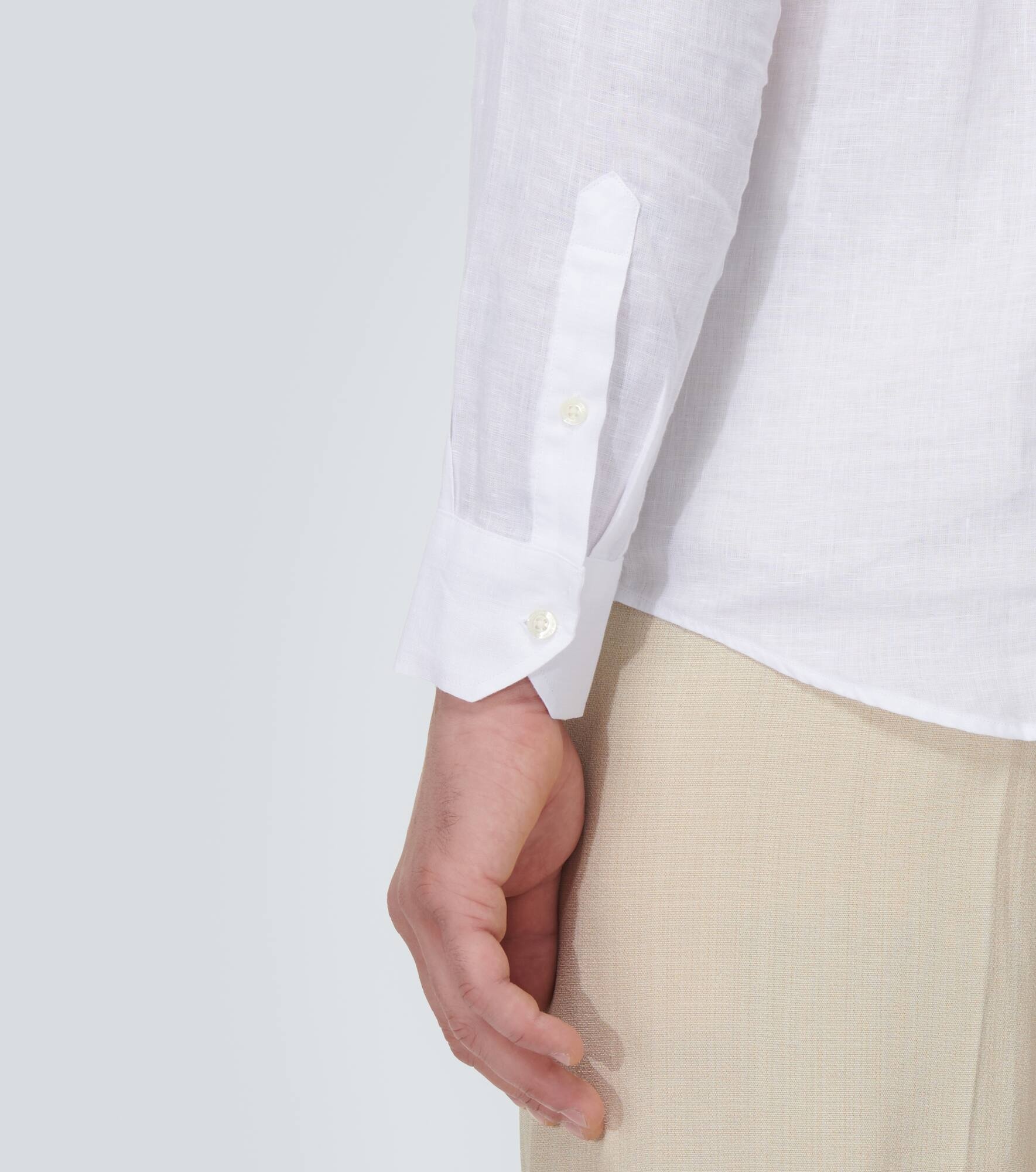 Antonio long-sleeved linen shirt - 6