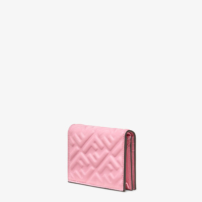 FENDI Pink nappa leather wallet outlook