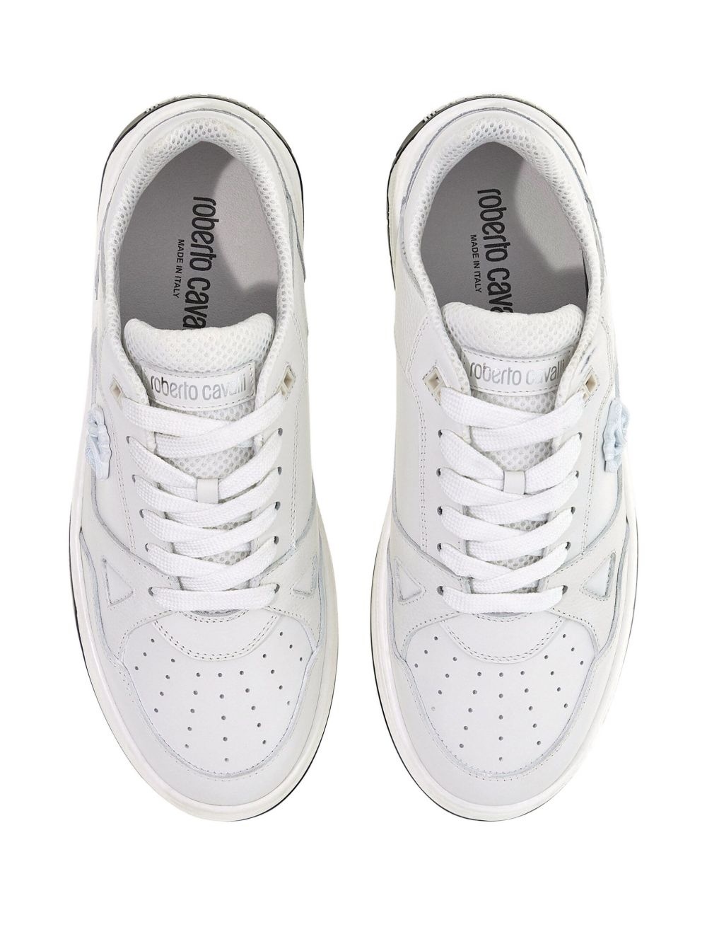 panelled sneakers - 4