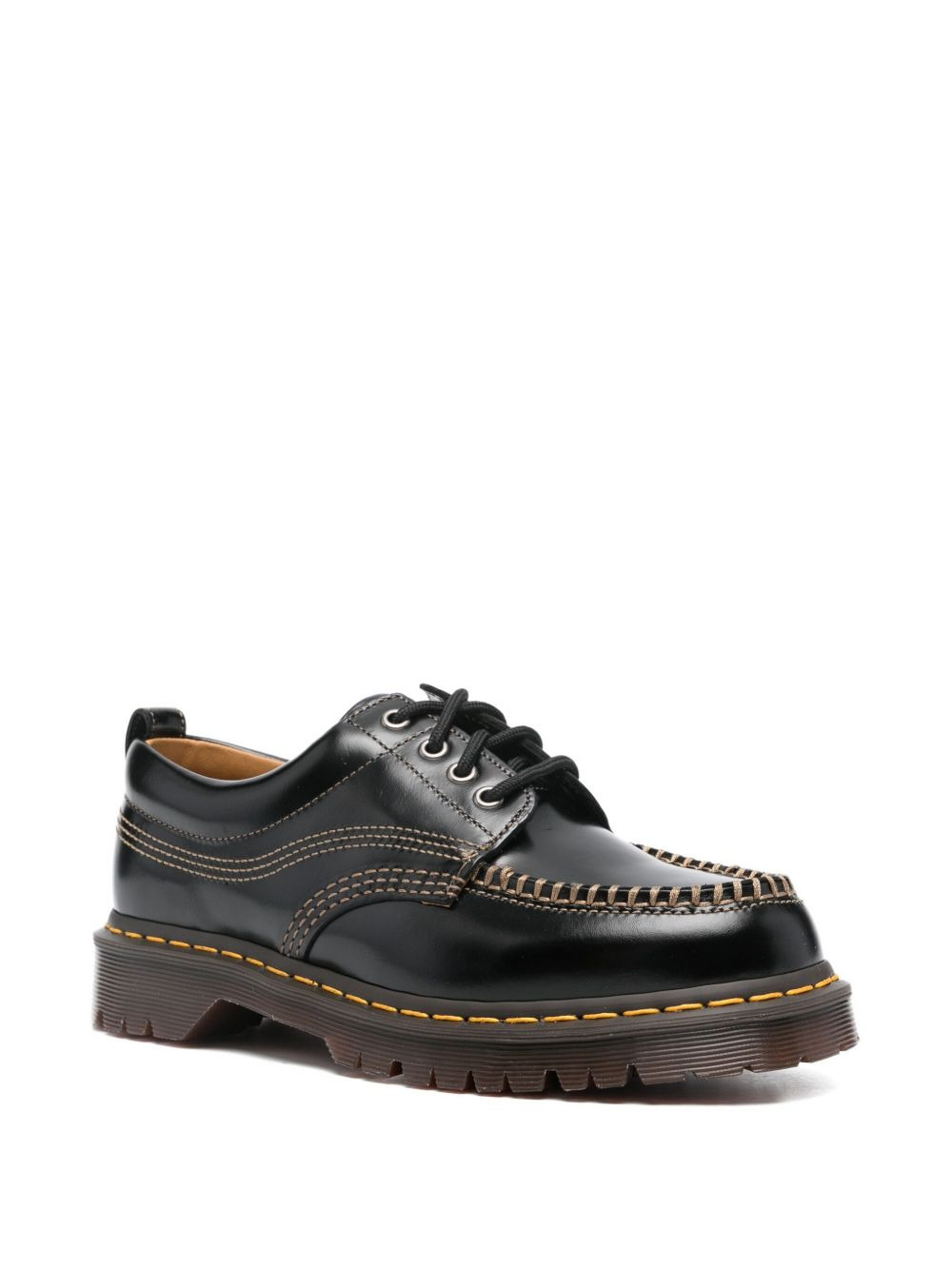 leather derby shoes - 2