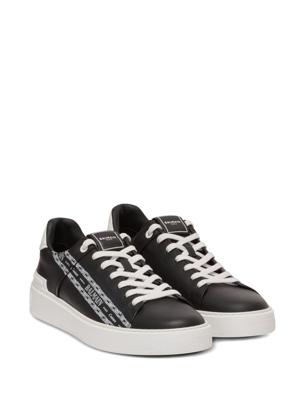 leather sneakers - 2