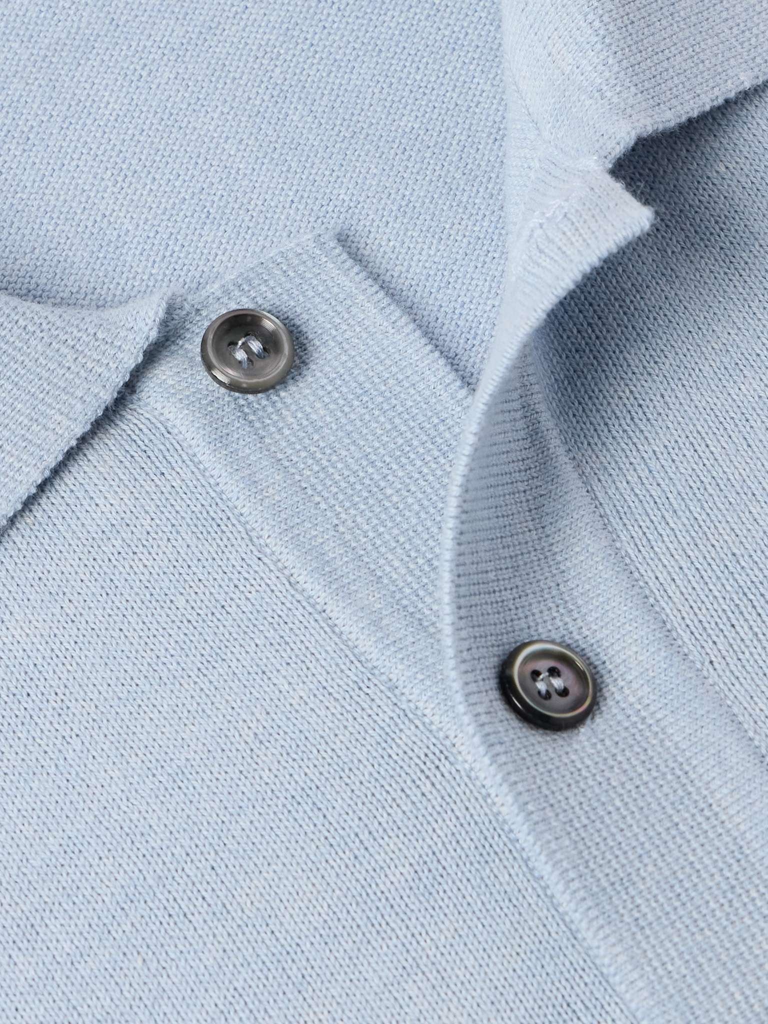 Ollie Logo-Embroidered Cotton Polo Shirt - 5
