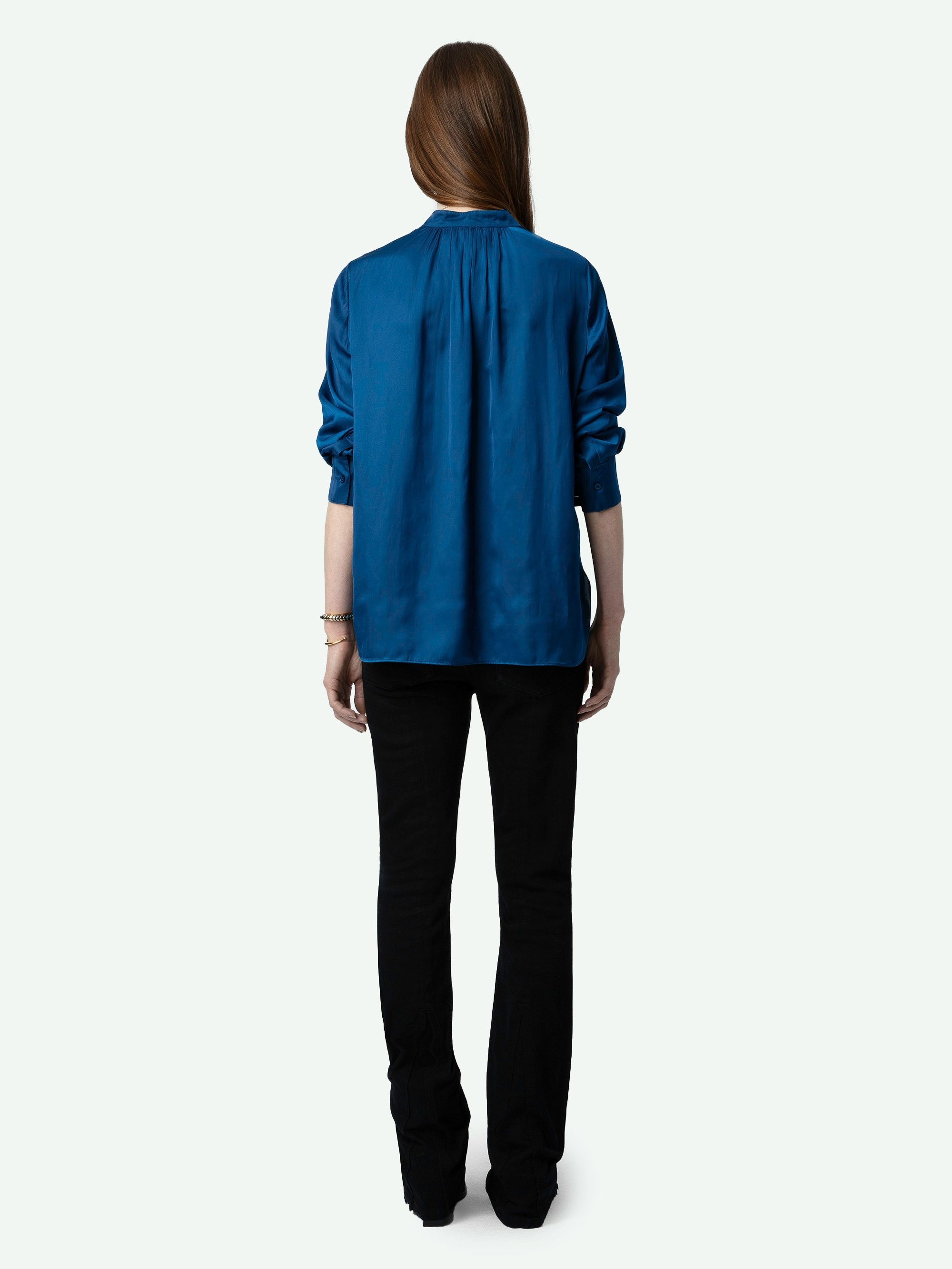 Tink Satin Blouse - 3