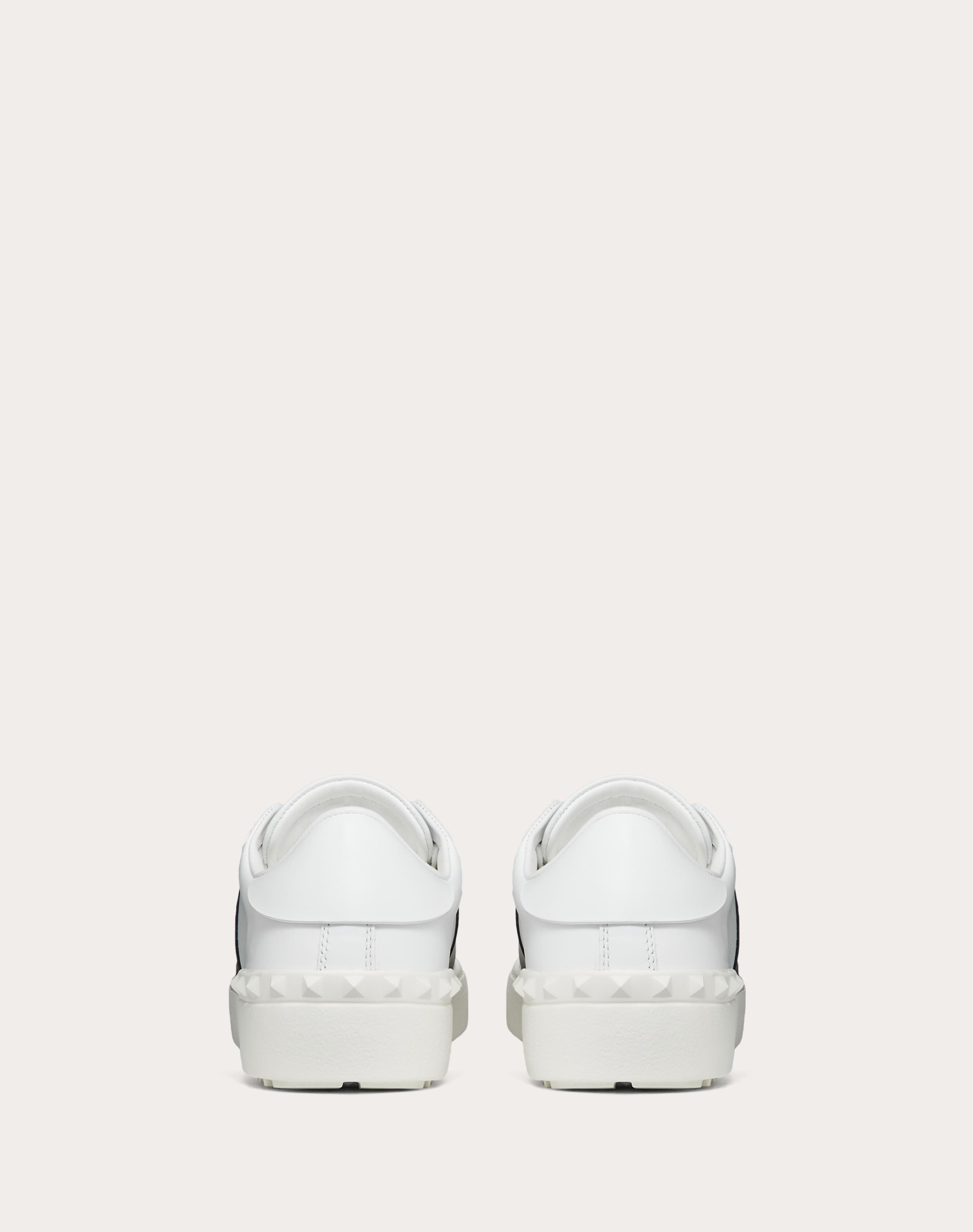 OPEN SNEAKER IN CALFSKIN LEATHER - 3