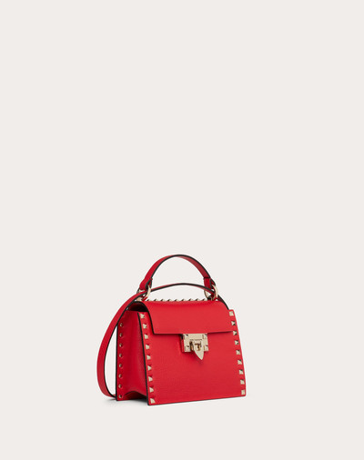 Valentino Rockstud Grainy Calfskin Handbag outlook