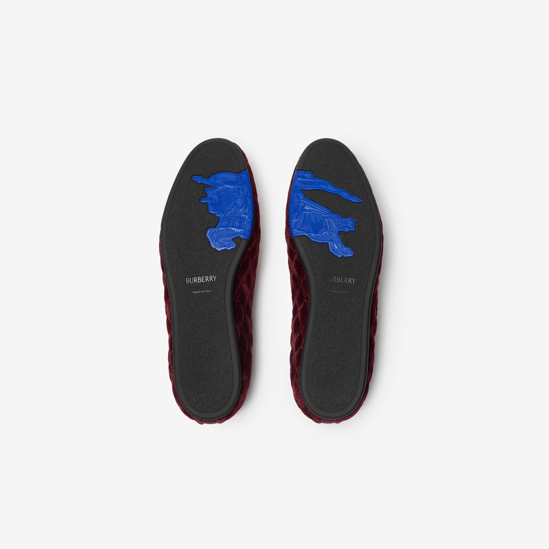 Quilted Velvet Estate Slippers​​ 5