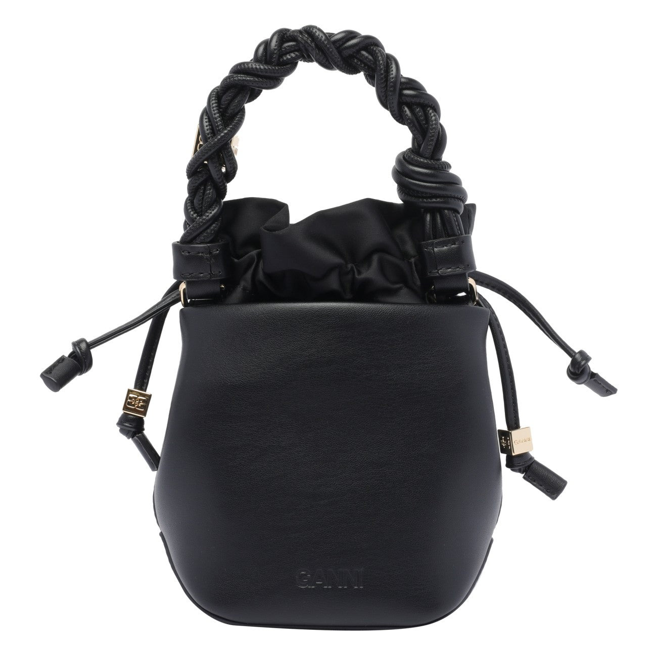 Ganni Women Mini Bou Bucket Bag - 3