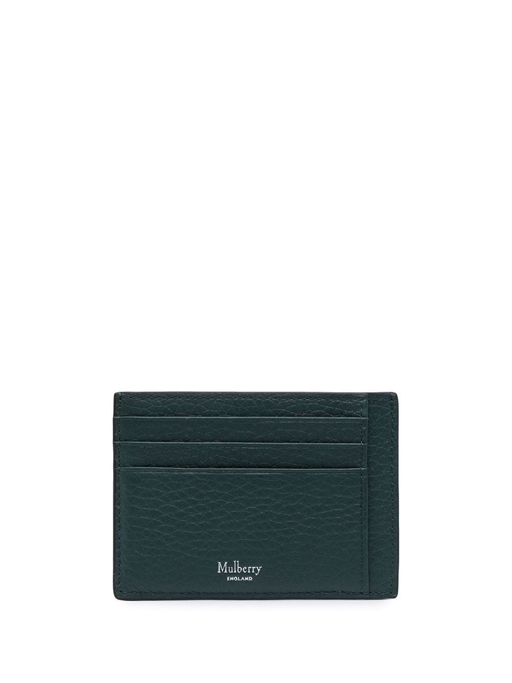 rectangular leather cardholder - 1