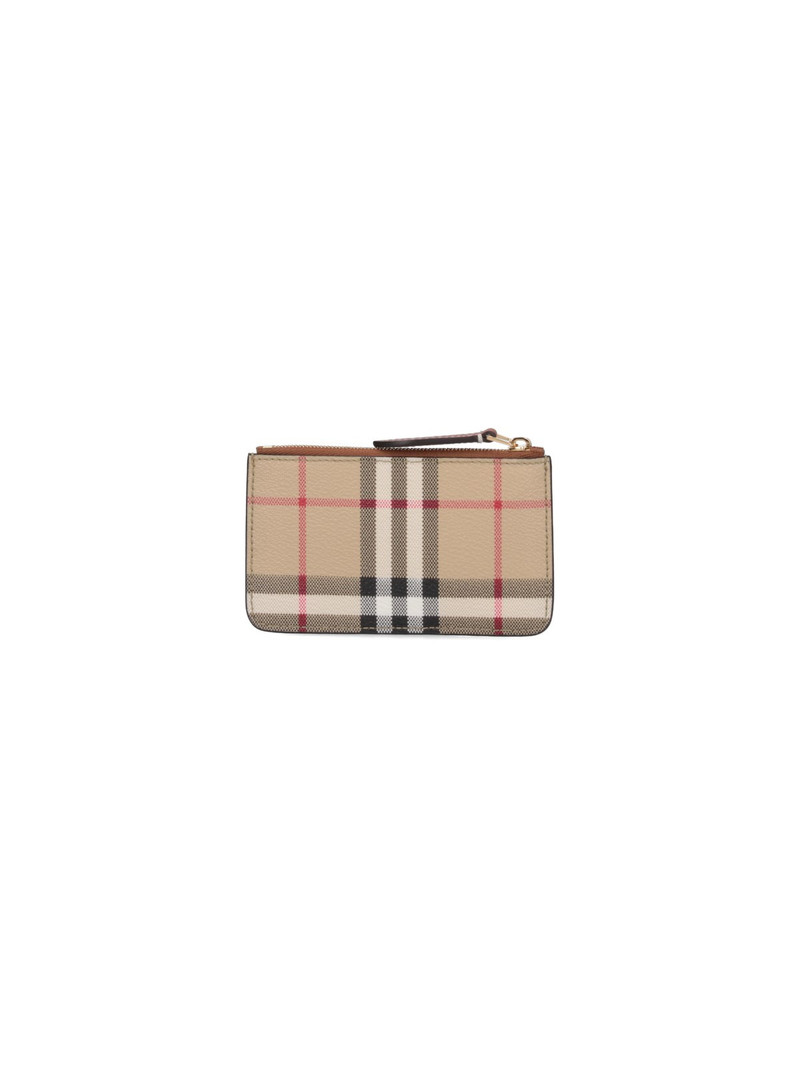 'CHECK' ZIP PURSE 3
