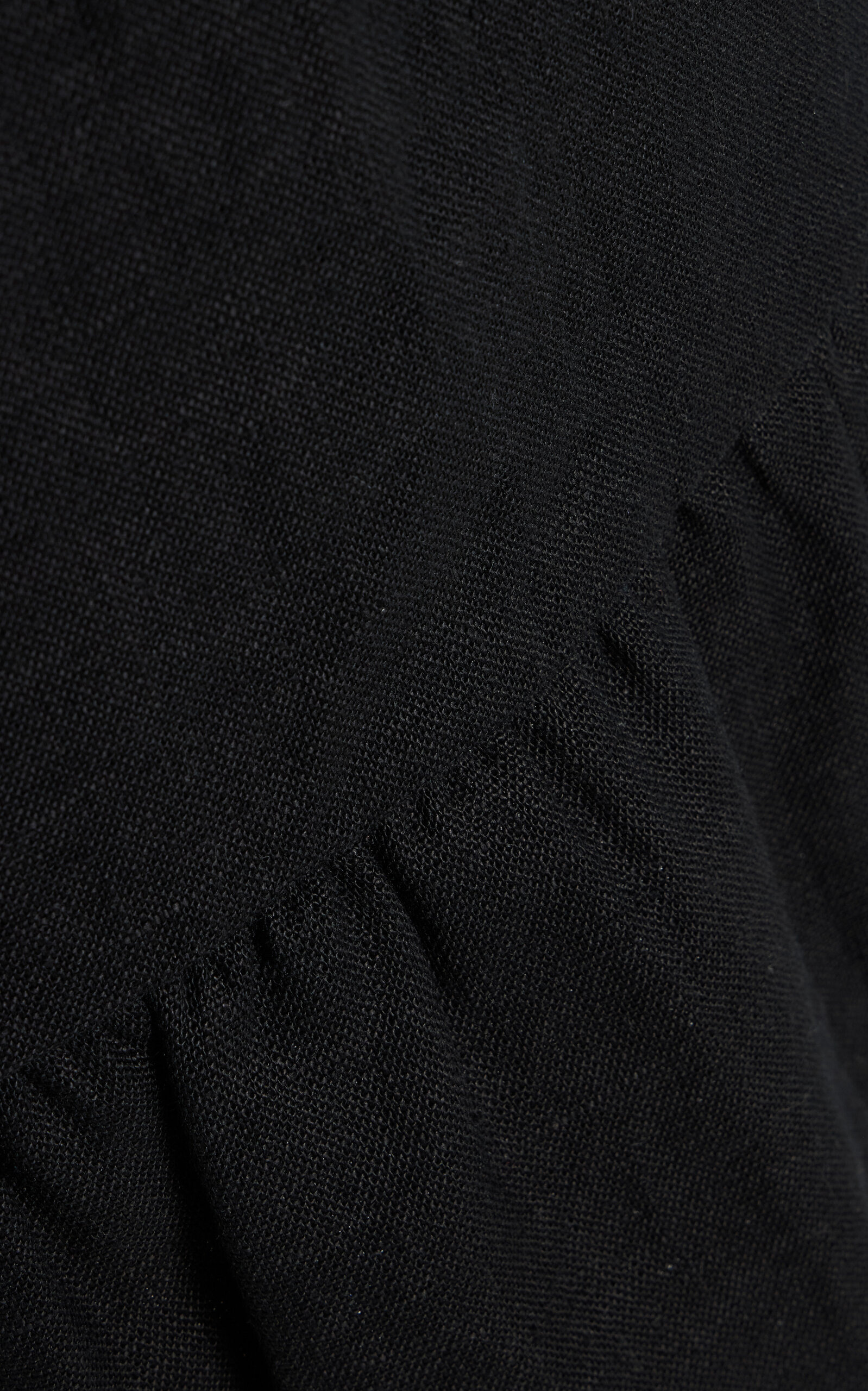 Matilda Linen Column Maxi Skirt black - 5