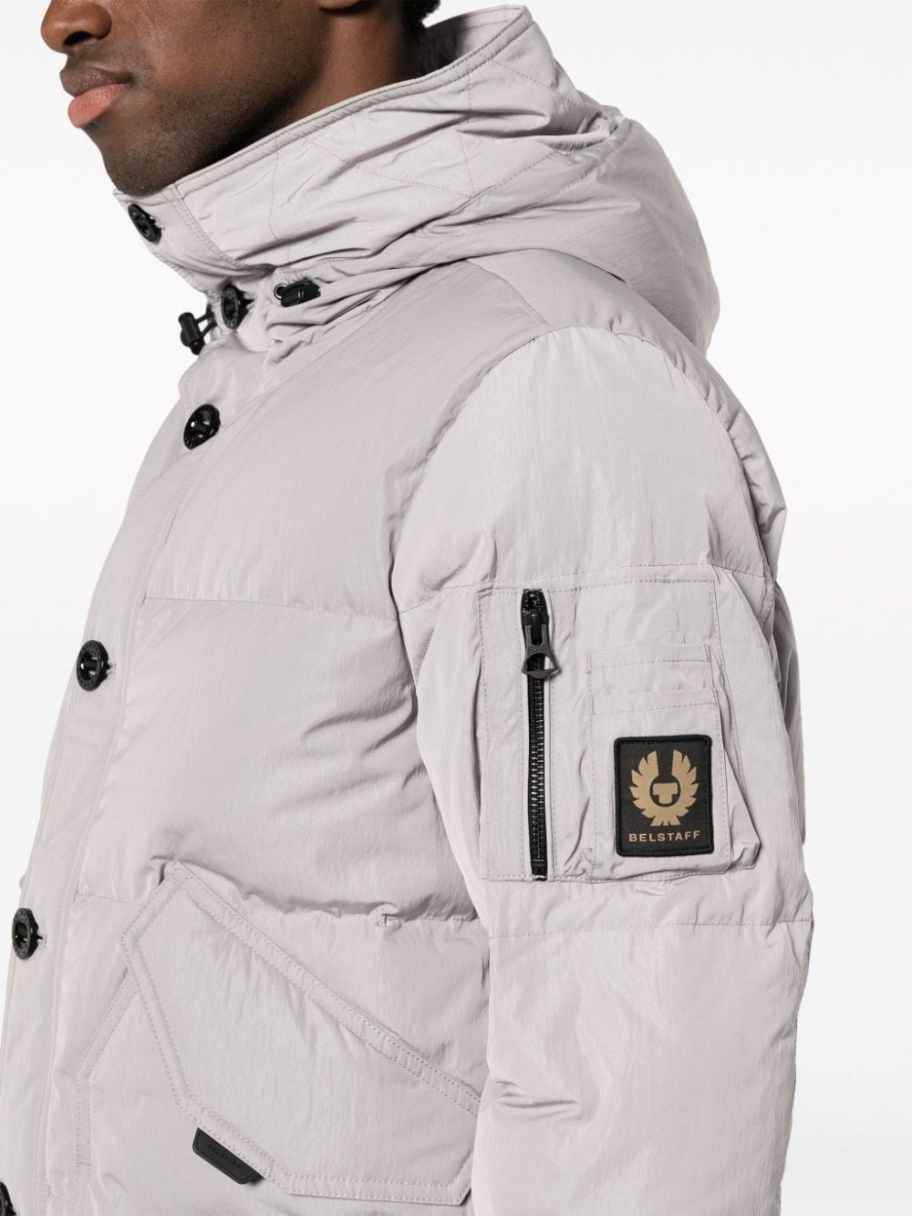 Radar hooded padded jacket - 5