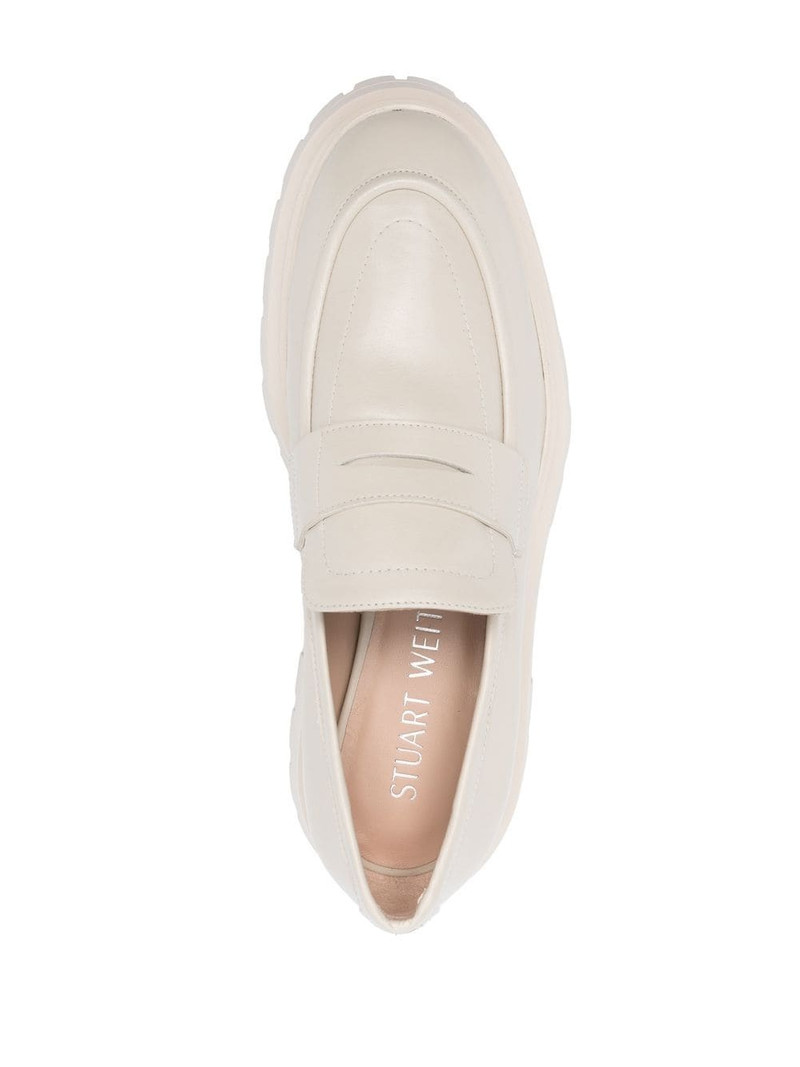almond-toe 가죽 loafers 4