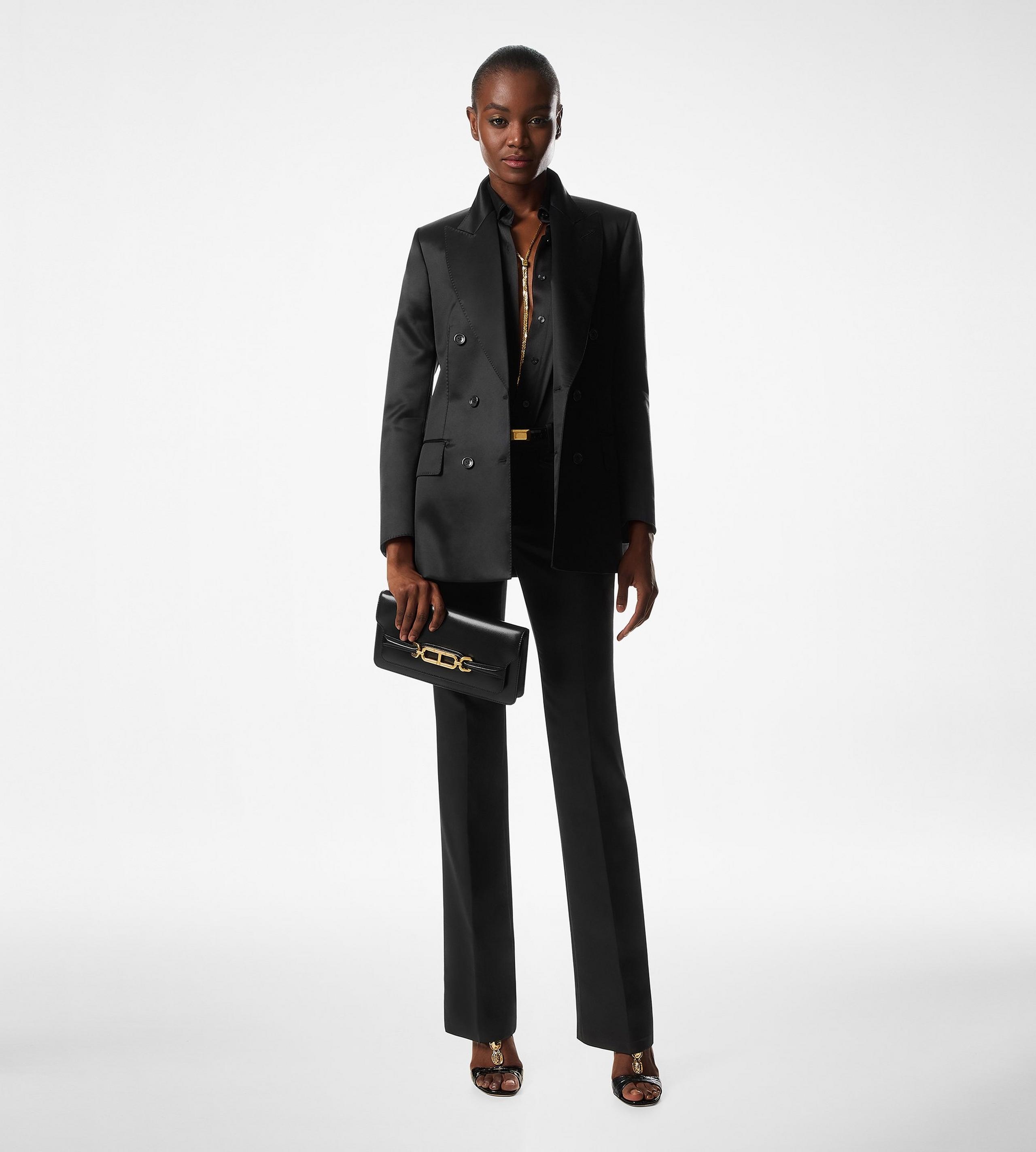 PALMELLATO-EFFECT LEATHER WHITNEY E/W SHOULDER BAG - 5