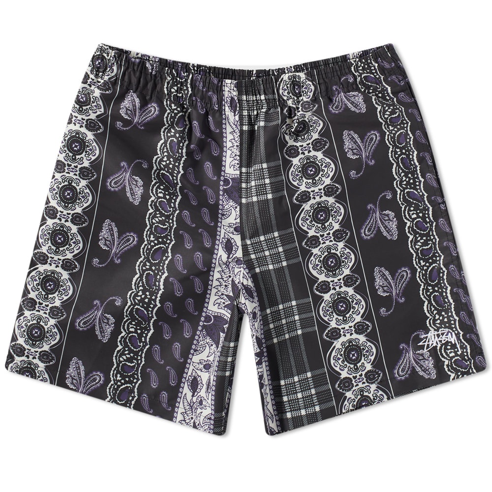 Stussy Paisley Plaid Water Short - 1