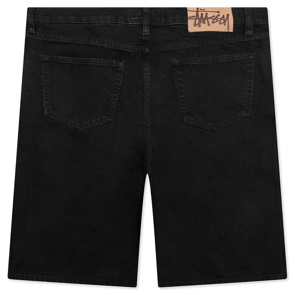 BIG OL SHORTS DENIM - BLACK - 2