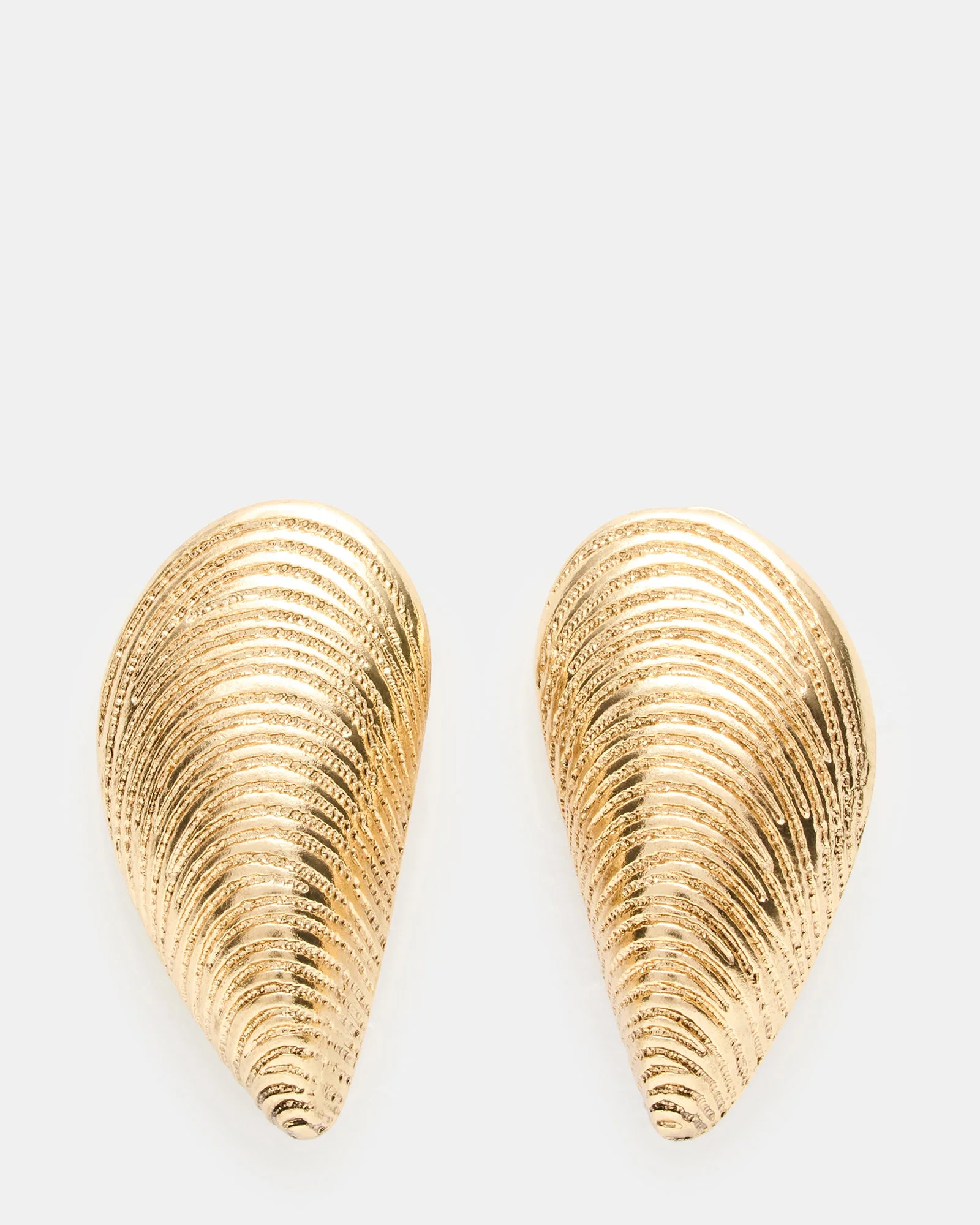 OYSTER SHELL EARINGS GOLD - 1